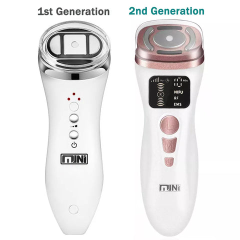 새로운 미니 HIFU 기계 초음파 기계 RF Fadiofrecuencia EMS 미세 전류 리프트 회사 강화 피부 주름 스킨 케어 제품
